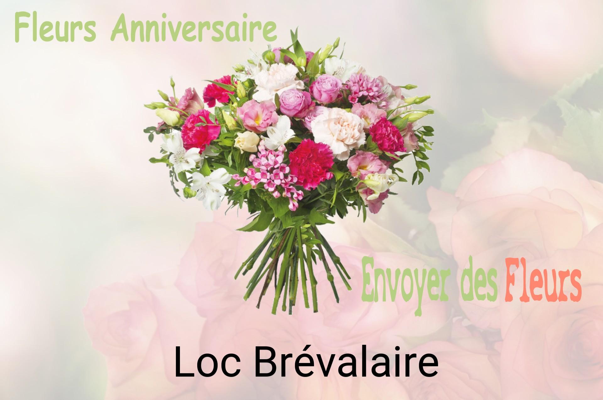 Bouquet de fleurs d’anniversaire livré à Loc-Brévalaire