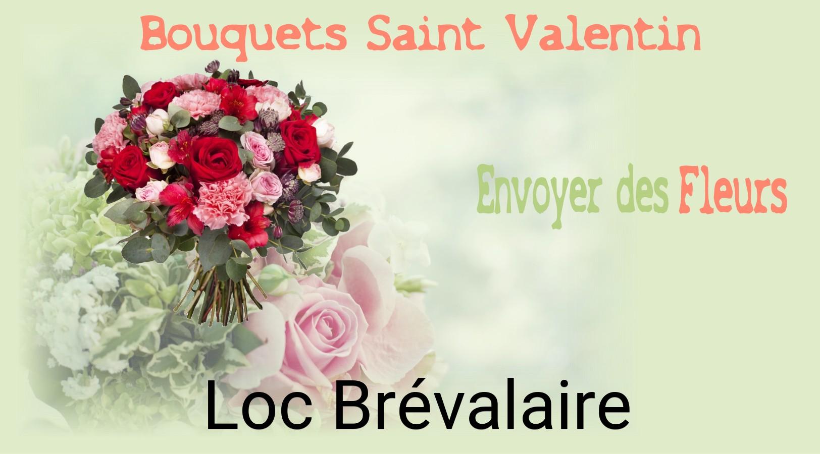 Roses de Saint-Valentin livrées à Loc-Brévalaire